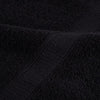 Vieraiden pyyhe SOLUND 10 kpl Musta 15 x 21 cm 550 gsm