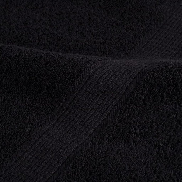 Vieraiden pyyhe SOLUND 10 kpl Musta 15 x 21 cm 550 gsm