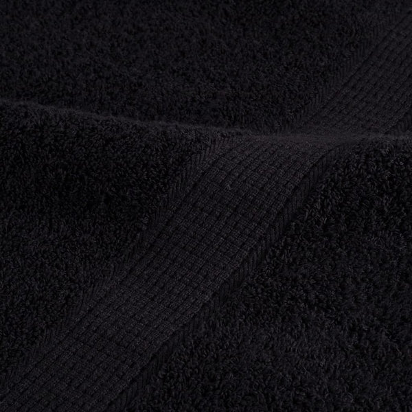 Premium-pesupyyhkeet SOLUND 2 kpl musta 30x30 cm 600 gsm