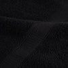 Premium-pesupyyhkeet SOLUND 4 kpl musta 30x30 cm 600 gsm