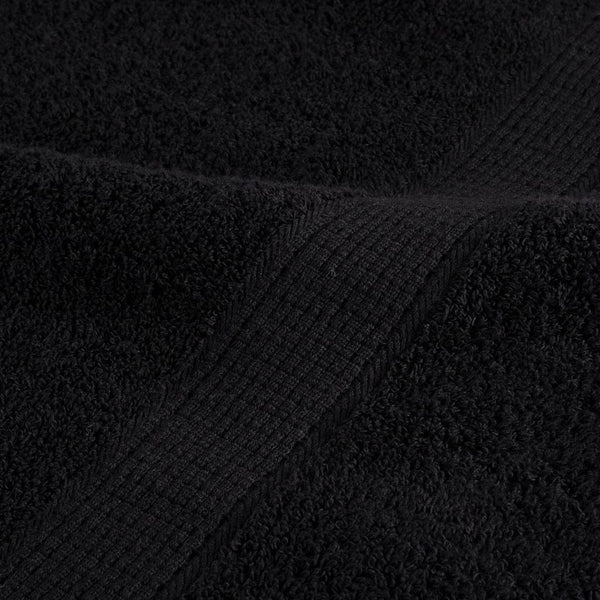 Premium-pesupyyhkeet SOLUND 4 kpl musta 30x30 cm 600 gsm