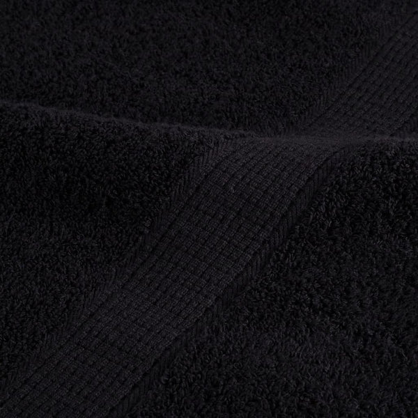 Premium-käsipyyhkeet SOLUND 2 kpl musta 50x100 cm 600 gsm
