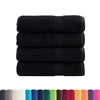 Premium-käsipyyhkeet SOLUND 4 kpl musta 50x100 cm 600 gsm