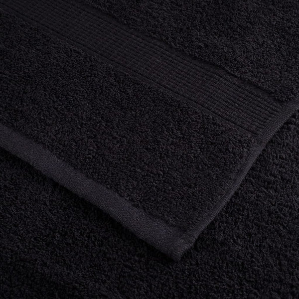 Premium-suihkupyyhkeet SOLUND 2 kpl musta 70x140 cm 600 gsm