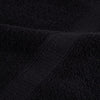 Premium-suihkupyyhkeet SOLUND 2 kpl musta 70x140 cm 600 gsm