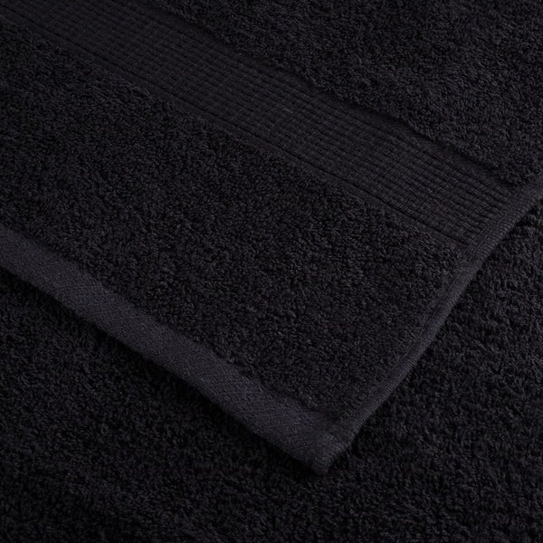 Musta premium pyyhkeet Sterieana 80x200cm (4 kpl 600 gsm 100% puuvilla)
