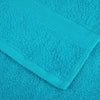 Premium-vieraspyyhkeet SOLUND 2 kpl turkoosi 30x50 cm 600 gsm