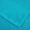 Premium-vieraspyyhkeet SOLUND 10 kpl turkoosi 30x50 cm 600 gsm