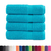 Premium Pyyhkeet SOLUND 4 kpl turkoosi 70x140 cm 600 gsm