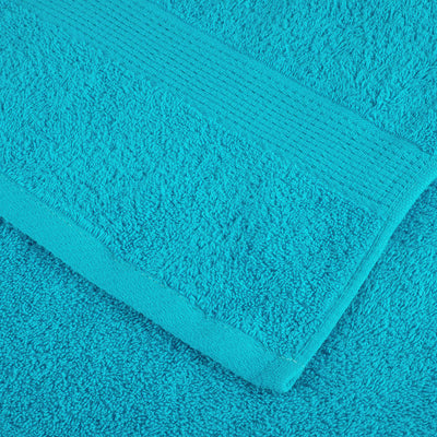 Premium Pyyhkeet 4 kpl turkoosi 100x200 cm 600gsm 100% puuvilla