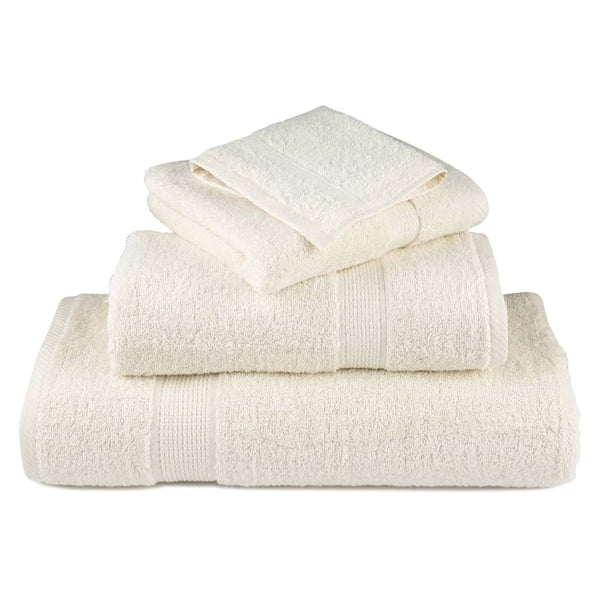 Premium-suihkupyyhkeet SOLUND 2 kpl kermanvärinen 70x140 cm 600 gsm