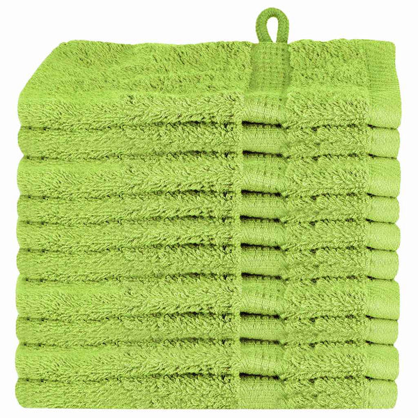 Vieraiden pyyhe SOLUND 10 kpl Vihreä 15 x 21 cm 550 gsm