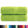 Premium-pesupyyhkeet SOLUND 2 kpl omenanvihreä 30x30 cm 600 gsm