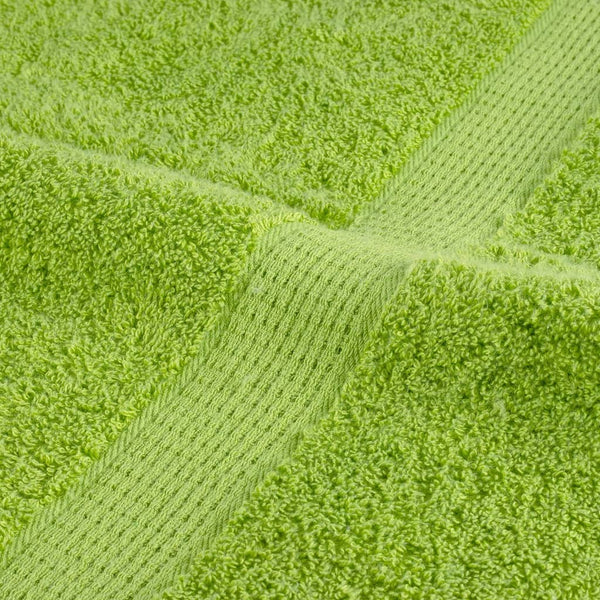 Premium pyyhkeet Sterieana 100x200cm vihreänä (4 kpl 600 gsm 100% puuvilla)