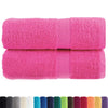Premium-vieraspyyhkeet SOLUND 2 kpl pinkki 30x50 cm 600 gsm