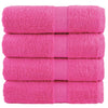 Premium-vieraspyyhkeet SOLUND 4 kpl pinkki 30x50 cm 600 gsm
