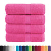 Premium-vieraspyyhkeet SOLUND 4 kpl pinkki 30x50 cm 600 gsm