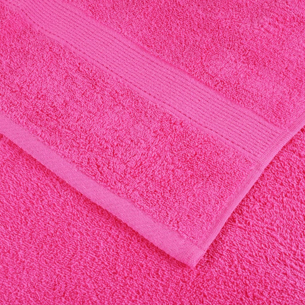 Premium-vieraspyyhkeet SOLUND 4 kpl pinkki 30x50 cm 600 gsm