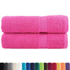 Premium-käsipyyhkeet SOLUND 2 kpl pinkki 50x100 cm 600 gsm