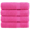 Premium-käsipyyhkeet SOLUND 4 kpl pinkki 50x100 cm 600 gsm