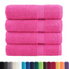 Premium-käsipyyhkeet SOLUND 4 kpl pinkki 50x100 cm 600 gsm