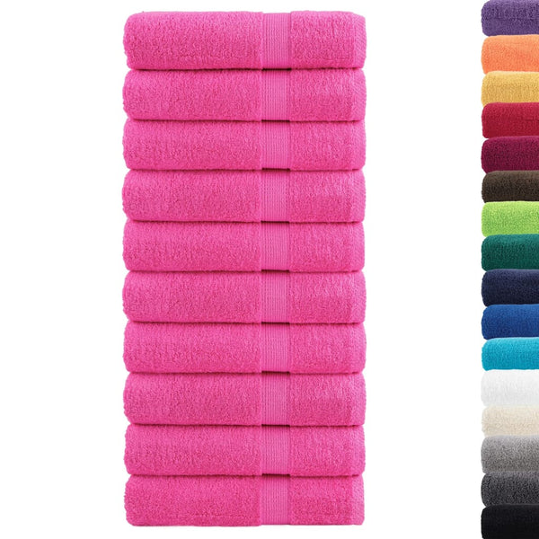 Premium pyyhkeet Sterieana vihreä 100x150cm (10 kpl 600 gsm 100% puuvilla)