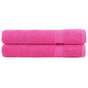 Pinkki premium pyyhkeet Sterieana 100x200cm (2 kpl 600gsm 100% puuvilla)