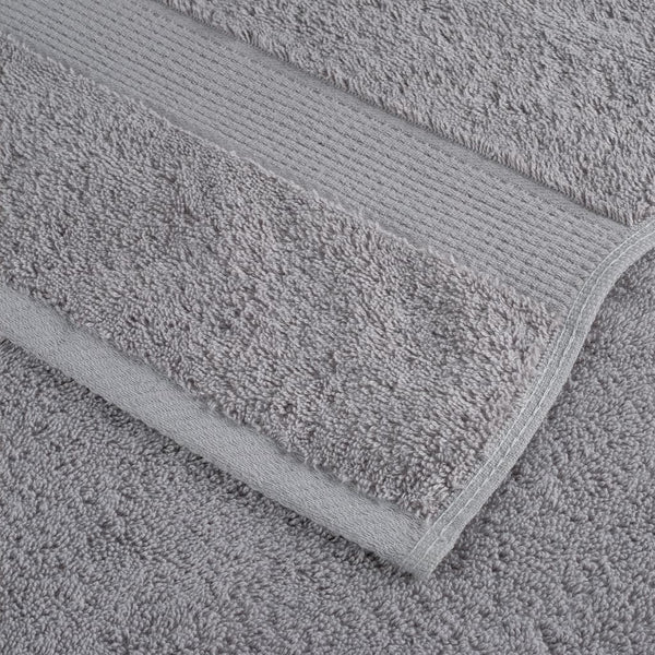 Harmaa premium pyyhkeet Hortinia 600 gsm (6-osaa 100 % puuvilla)