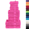 Premium Pyyhkeet 12-osaa SOLUND pinkki 600 gsm