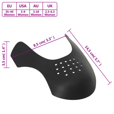Kenkälestit 2 paria EU 35-40 muovi