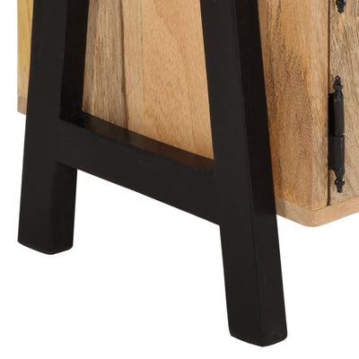 TV-taso 110x35x40 cm täysi mangopuu