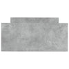 Sängynrunko betoninharmaa 90x200 cm tekninen puu