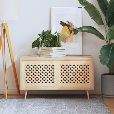 Kaapin ovet ristikkomuotoilu Mihram 49,5x39,5cm (2 kpl mänty)