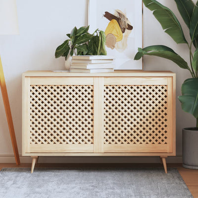 Kaapin ovet ristikkomuotoilu Mihram 59,5x61,5cm (2 kpl mänty)