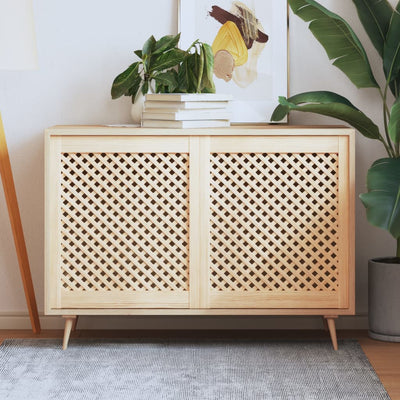 Kaapin ovet ristikkomuotoilu Mihram 59,5x69cm (2 kpl mänty)