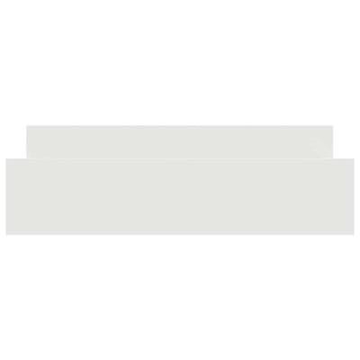 Valkoinen sängynrunko päädyillä Cucu 180x200cm