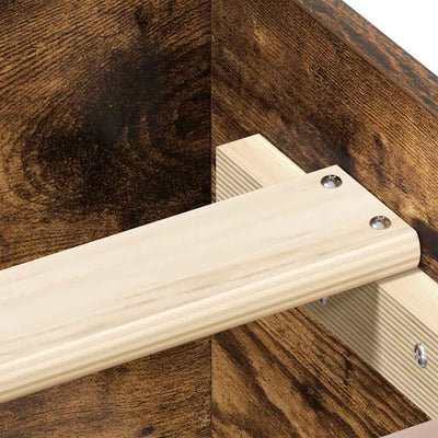 Savutammi sängynrunko päädyillä Cucu 120x190cm