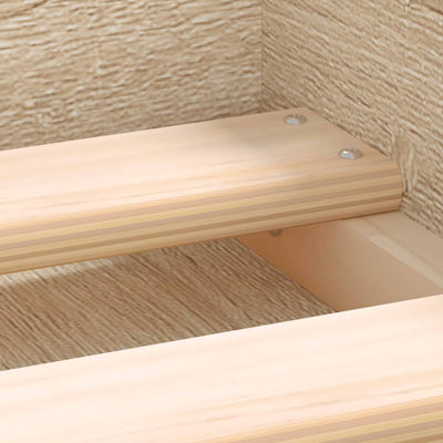 Sonoma-tammi sängynrunko Tisha 90x200cm