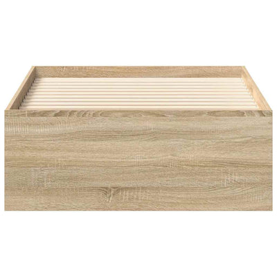 Sonoma-tammi sängynrunko Tisha 100x200cm