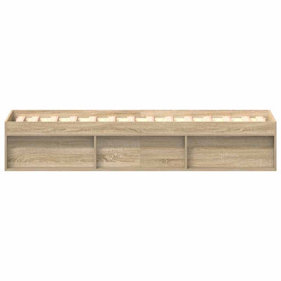 Sonoma-tammi sängynrunko Tisha 90x190cm