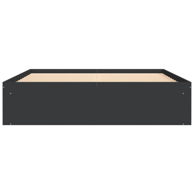 Sängynrunko musta 150x200 cm King Size