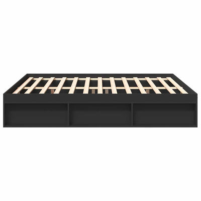 Musta sängynrunko Tisha 180x200cm (super king size)