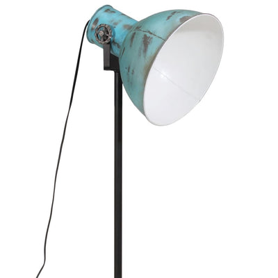 Lattialamppu 25 W vanhennettu sininen 61x61x90/150 cm E27