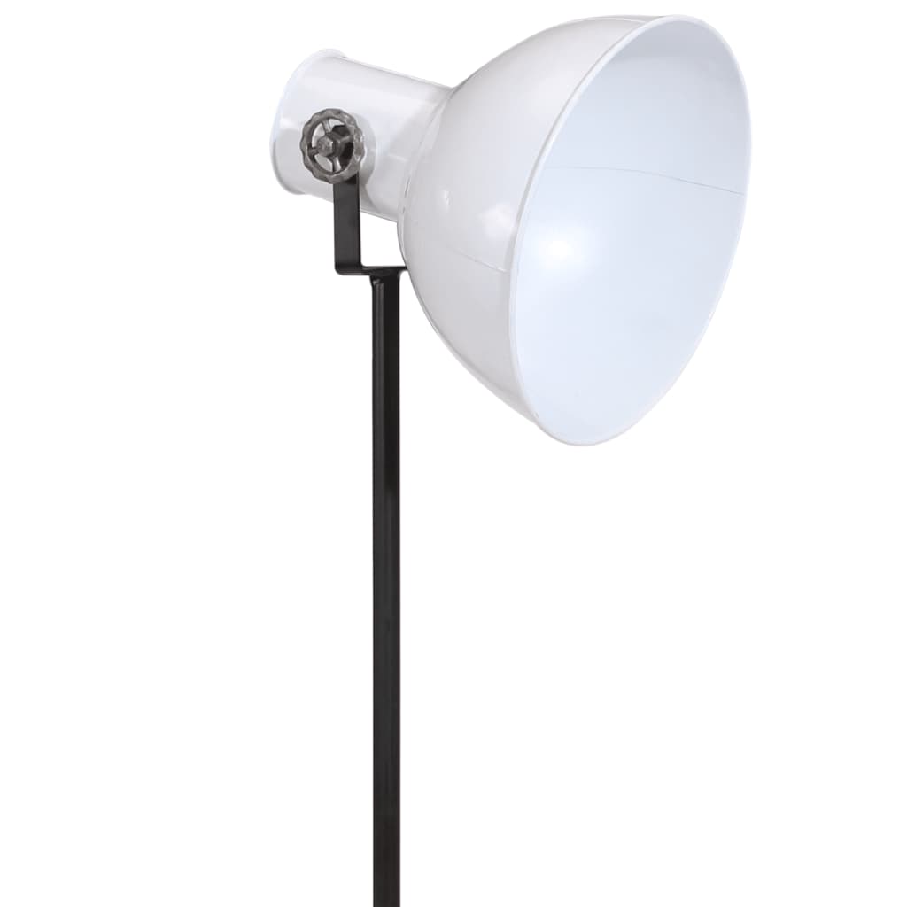 Valkoinen lattialamppu Oswald 75x75x90-150cm (25 w, e27)