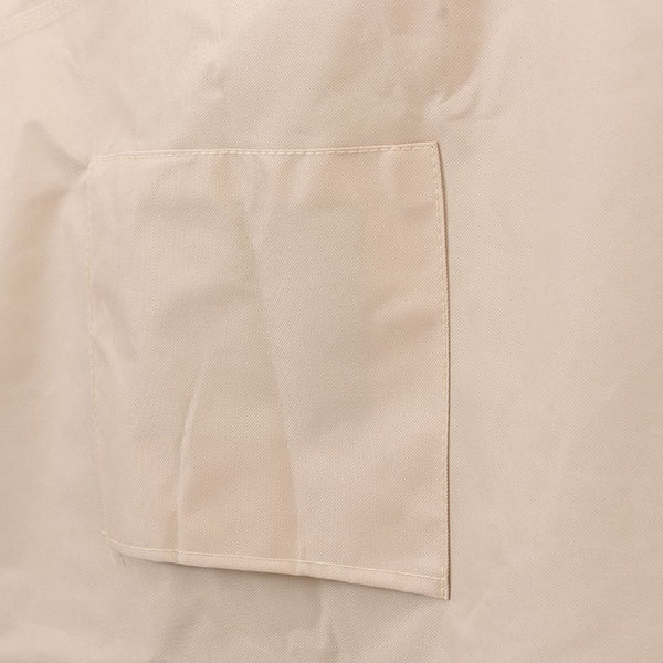 Puutarhakalusteiden suoja pyöreä beige Ø213x71 cm 600D Oxford