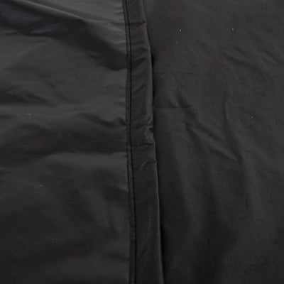 Sohvasuoja L-muoto musta 254x254x80 cm 420D Oxford