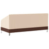 3-istuttava Penkinsuoja beige 204x86x48/73 cm 600D Oxford