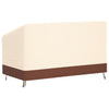 3-istuttava Penkinsuoja beige 159x84x56/81 cm 600D Oxford