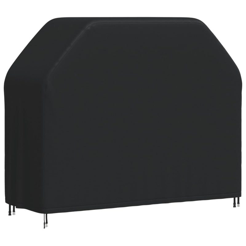 Ulkogrillin suojus 140x58x106 cm musta 420D Oxford