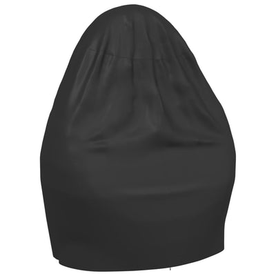 2 hengen riipputuolin suoja musta Ø 146x210 cm 420D Oxford